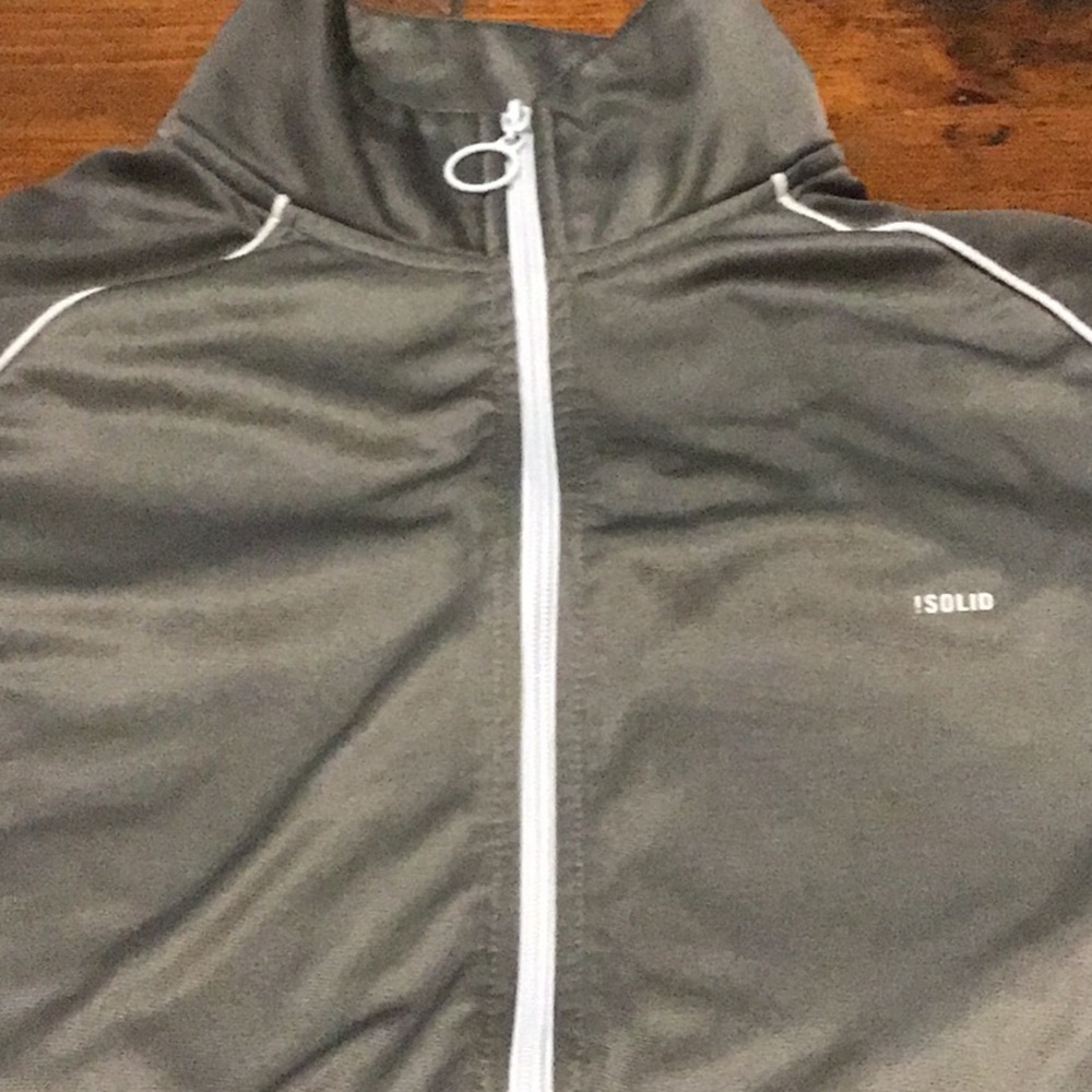 !Solid jacket
